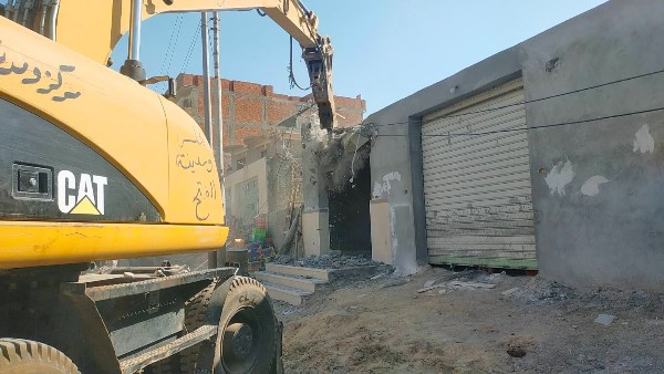 إزالة التعديات بأسيوط 