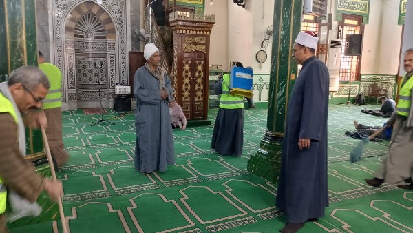 تجهيز 169 ساحة و2677 مسجدًا لصلاة عيد الفطر بأسيوط 