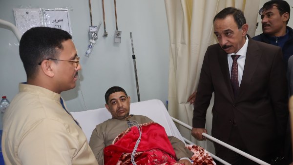 جانب من زيارة محافظ سوهاج