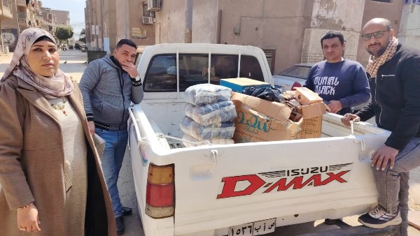 حملات تموينية بقنا