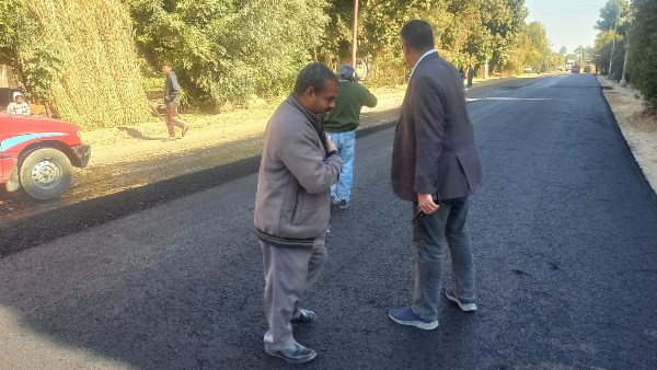 رصف طريق الكراتية