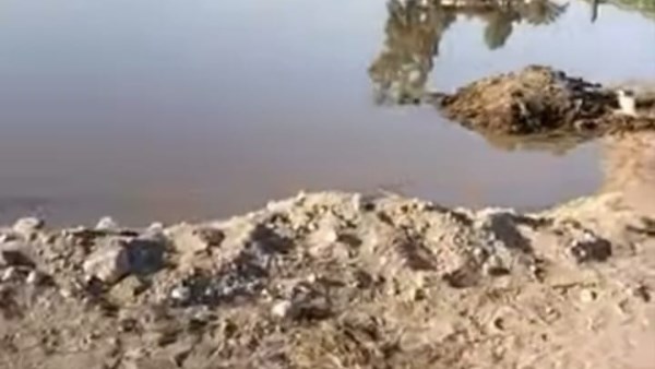 المنطقة المتضررة بالحاج سلام 