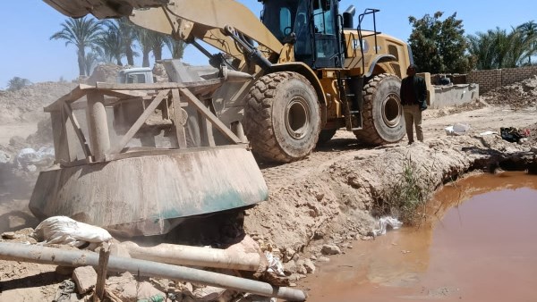 إزالة تعديات بقنا