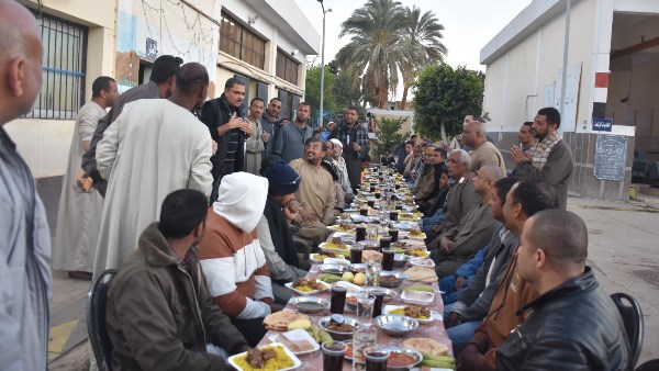 حفل افطار جماعى لشركة مياة الشرب 