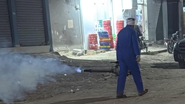 مديرية الصحة بالأقصر تواصل تكثيف حملات مكافحة الحشرات الطائرة بعدد من مناطق المحافظة للحفاظ على الصحة العامة
