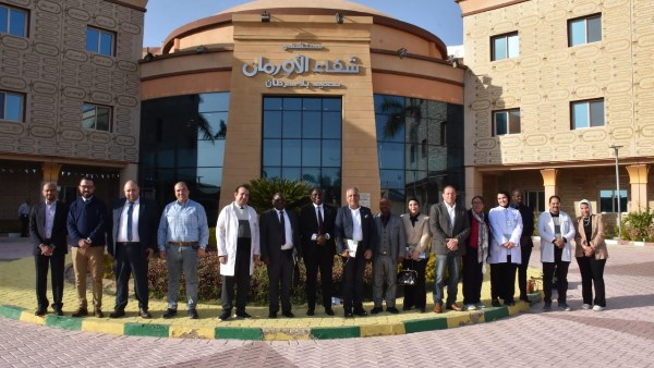 سفراء زامبيا وتنزانيا وبوروندي يشيدون بمستشفيات شفاء الأورمان: صرح طبي في صعيد مصر نفخر به في إفريقيا