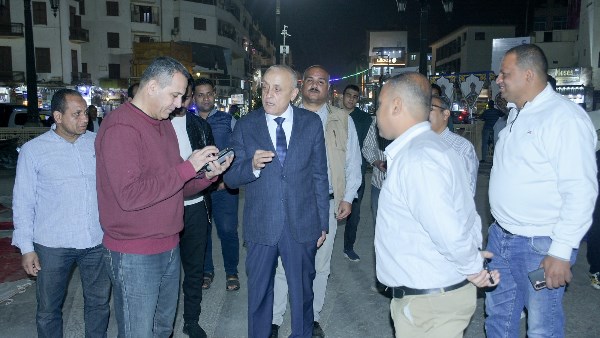 محافظ الأقصر يتفقد ساحة أبو الحجاج قبيل صلاة العيد للاطمئنان على جاهزيتها