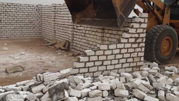 حملة ازالات مكبرة بالاقصر 