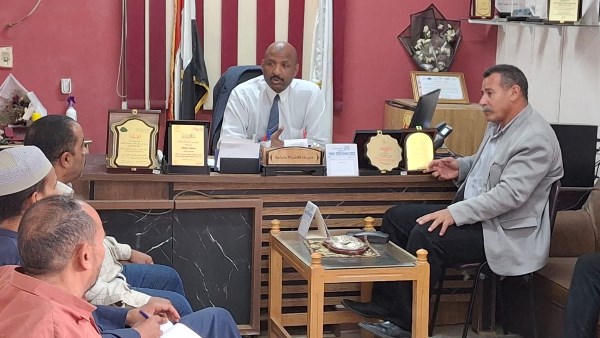 اجتماع مع مسريفين بعثة الحج