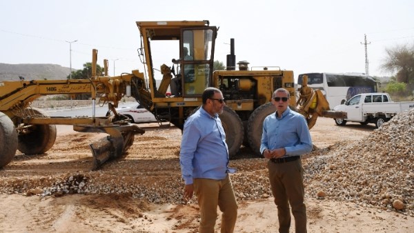 جولة ميدانية لمحافظ أسوان 