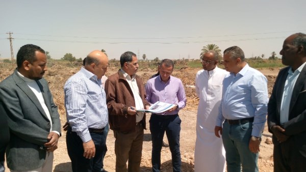 جولة ميدانية لمحافظ أسوان 