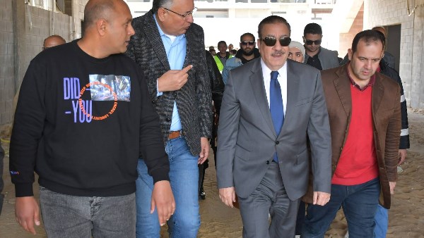 جولة تفقدية لمحافظ بورسعيد 