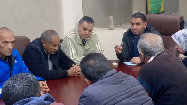 خلال فاعليات الاجتماع بمدينة مرسى مطروح 