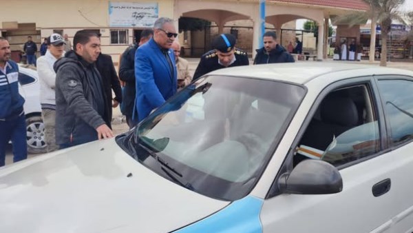 السكرتير العام خلال  متابعة تعريفة الركوب 