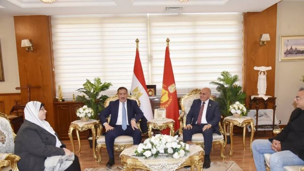 لبحث ومتابعة مشروعات التعاون المشتركة..محافظ بورسعيد يستقبل رئيس جهاز تعمير سيناء لبحث ومتابعة مشروعات التعاون المشتركة..محافظ بورسعيد يستقبل رئيس جهاز تعمير سيناء