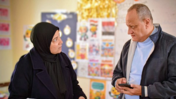 وكيل الوزارة يتفقد مدرسة نبيل الوقاد الابتدائية