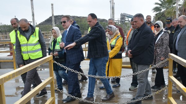 محافظ بورسعيد يتفقد محطة صرف صحي MK بعزبة أبو عوف بحي الزهور | شاهد محافظ بورسعيد يتفقد محطة صرف صحي MK بعزبة أبو عوف بحي الزهور | شاهد