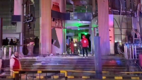 حريق مول بدمياط