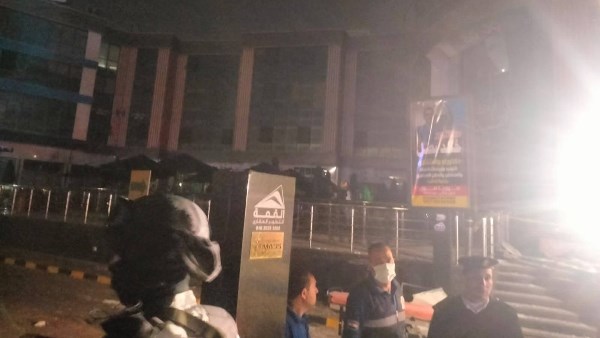 حريق مول بدمياط