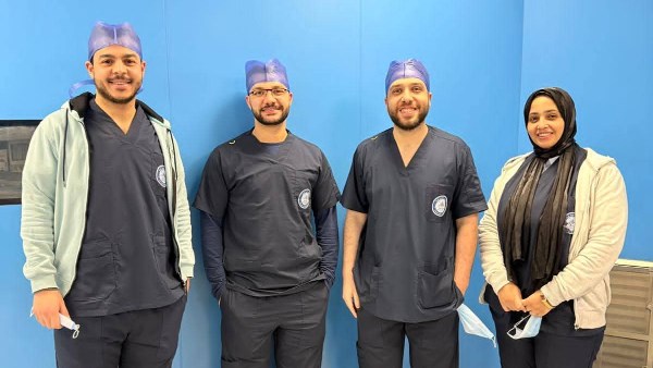 الفريق الطبي