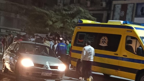 جانب من الحادث 