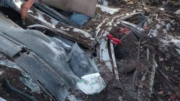 جانب من الحادث 