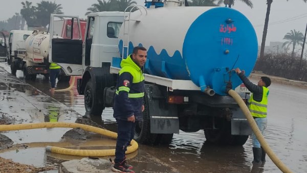 شفط مياه الأمطار 