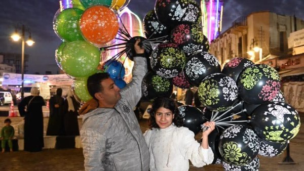 فرحة أبناء محافظ الغربية 