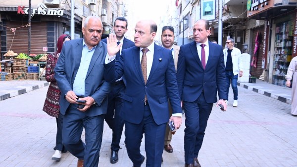 محافظ الغربية يتفقد مسار العائلة المقدسة وكنيسة السيدة العذراء والشهيد أبانوب الأثرية