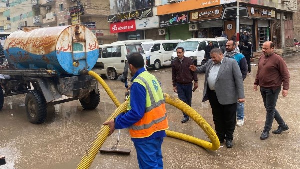 شفط مياه الأمطار 