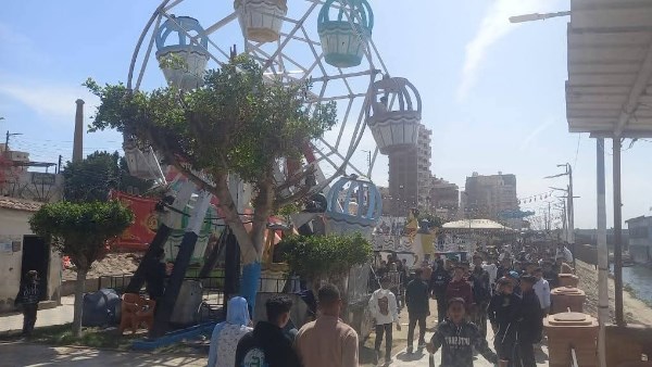 مظاهر الاحتفال في كفر الشيخ 