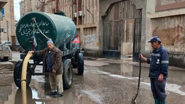 كسح مياه الأمطار 