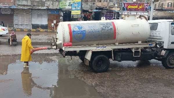 كسح مياه الأمطار 