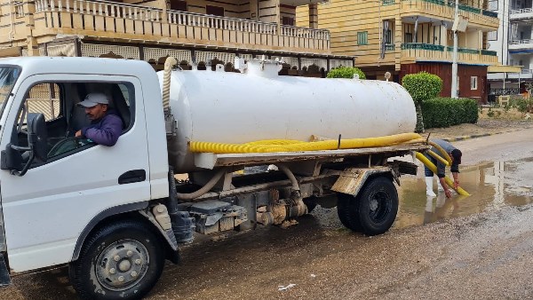 كسح مياه الأمطار 