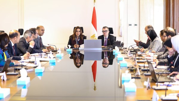 اجتماع وزيرا التنمية المحلية والبيئة والتخطيط 