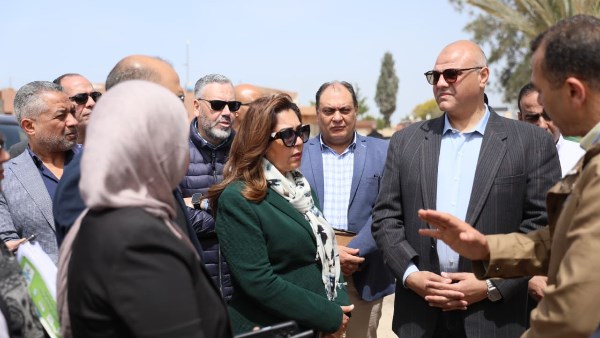 جولة وزيرة التنمية المحلية والبيئة بالإسكندرية 