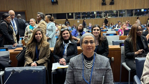 رئيسة المجلس القومي للمرأة  تشارك في المائدة الوزارية المستديرة التي عقدت تحت عنوان "ضمان وتعزيز سبل لجوء جميع النساء والفتيات إلى القضاء".