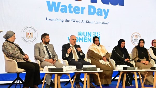 رئيسة المجلس القومي للطفولة والأمومة تشهد احتفالية اليوم العالمي للمياه التي نظمتها وزارة الري