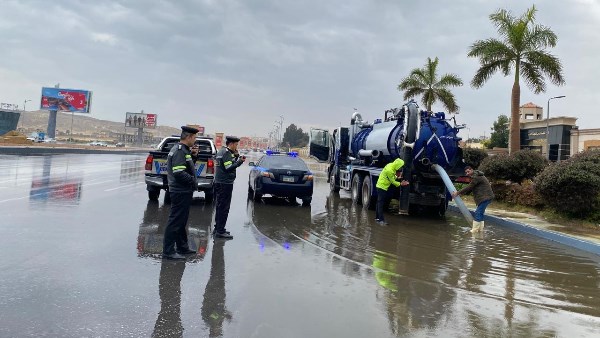 شفط مياه الأمطار