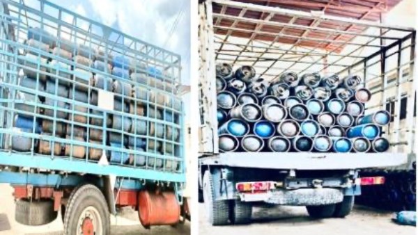 قبل بيعها بالسوق السوداء.. ضبط 598 إسطوانة بوتاجاز مدعمة بالفيوم قبل بيعها بالسوق السوداء.. ضبط 598 إسطوانة بوتاجاز مدعمة بالفيوم