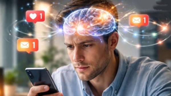 إشعار واحد من الهاتف يوقف عمل دماغك لـ 7 ثوانٍ