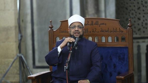 أمين عام مجمع البحوث الإسلامية في درس التراويح بالجامع الأزهر