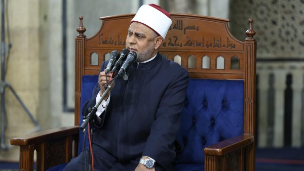 درس التراويح بالجامع الأزهر