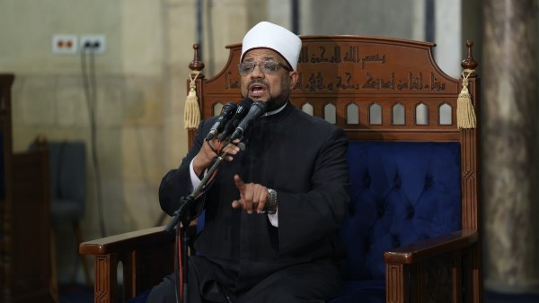 درس التراويح بالجامع الأزهر