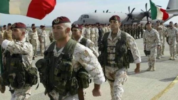 قوات إيطالية 