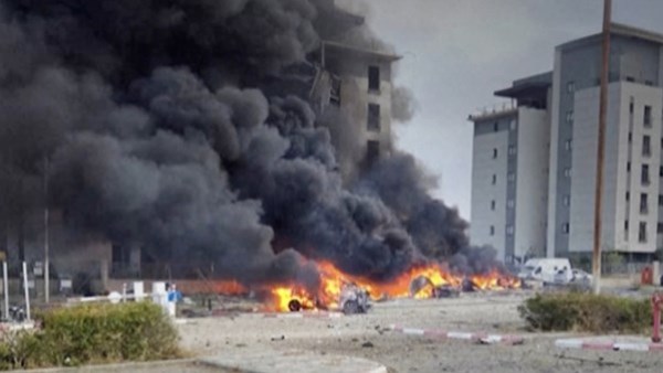 إطلاق صواريخ إيرانية على بئر سبع