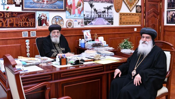 البابا تواضروس والأنبا ثيؤدوسيوس