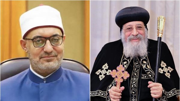 البابا تواضروس ومفتي الجمهورية 