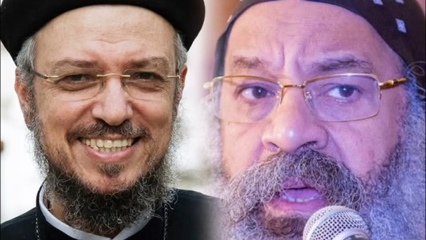 الأنبا رافائيل والقس داود لمعي 