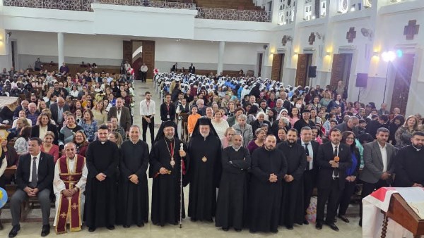 البطريرك إبراهيم إسحق يترأس محفل التكريس السنوي للجيو ماريّا